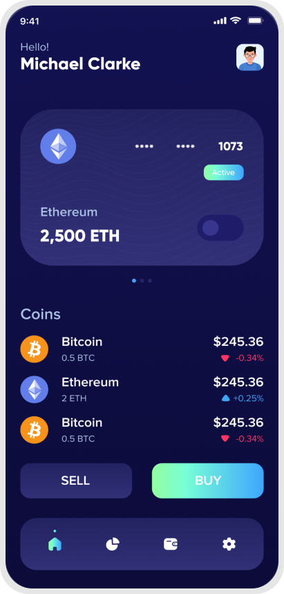 Crypto Homepage